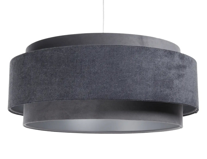 Pendant lamp Doblo Classic – Graphite/Silver