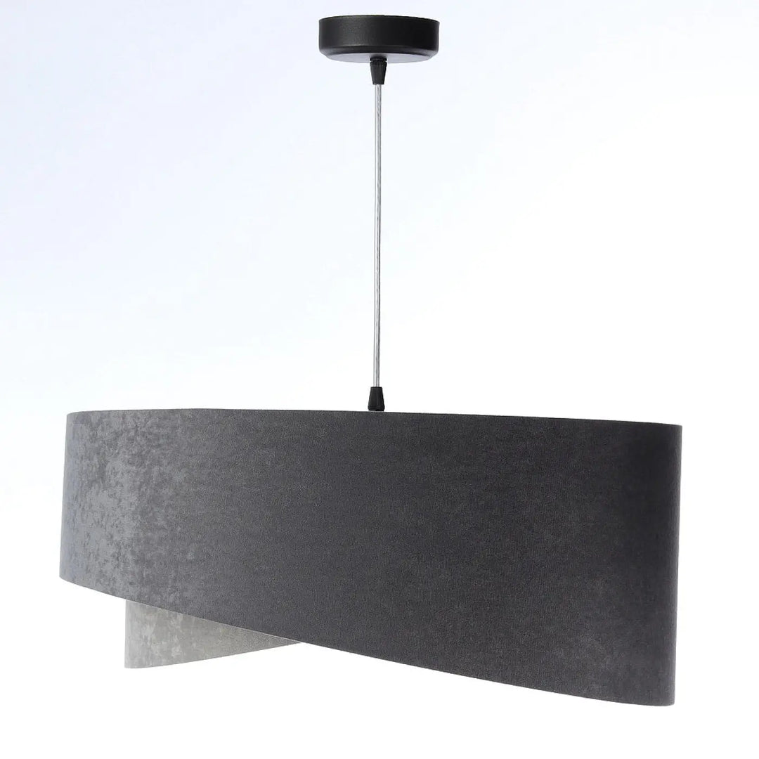 Suspension Luminaire | GALAXY VELOUR 50 cm Gris (Graphite/Gris/Doré)