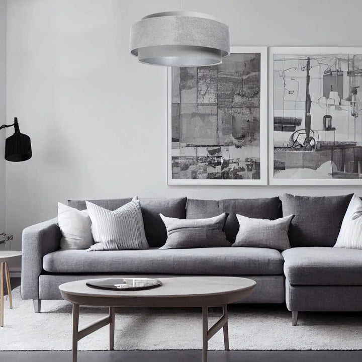 Suspension Luminaire | DOBLO CLASSIC (Gris/Argent)