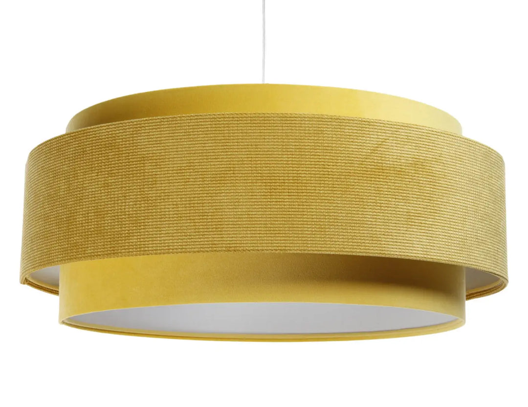 Pendant lamp Doblo Classic – Yellow/White
