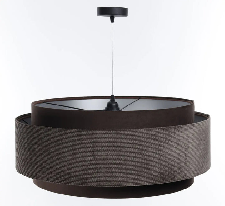 Suspension Luminaire | DOBLO CLASSIC (Marron/Argent)