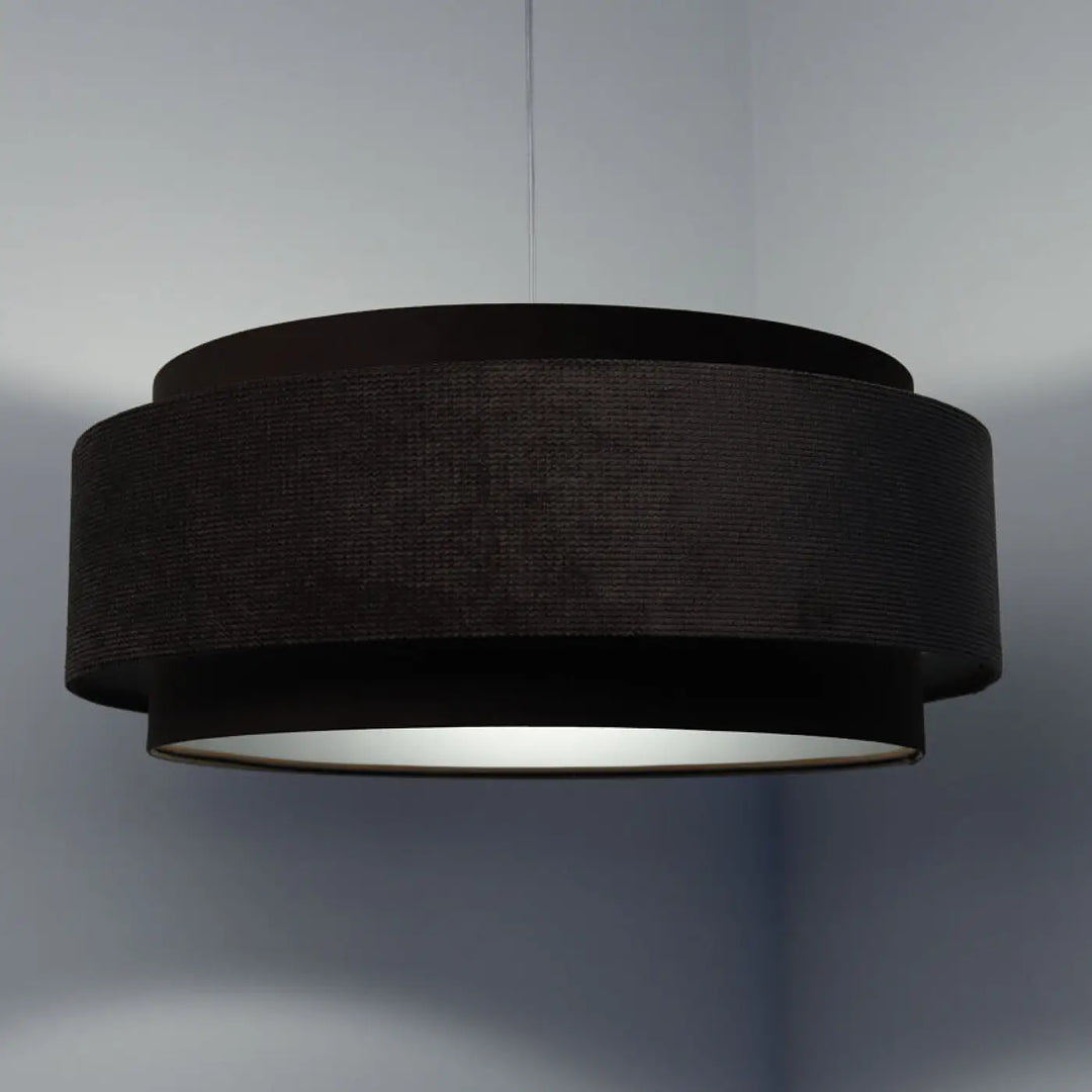 Suspension Luminaire | DOBLO CLASSIC (Marron/Argent)