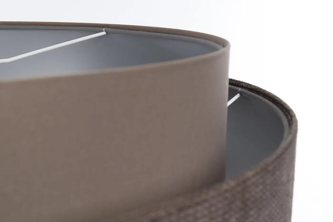 Suspension Luminaire | DOBLO CLASSIC (Marron Café/Argent)