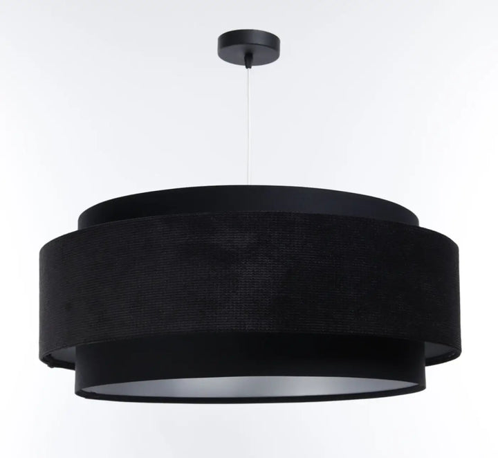 Suspension Luminaire | DOBLO CLASSIC (Noir/Argent)