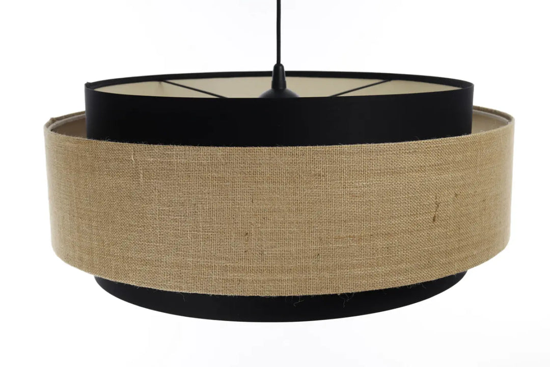 Suspension Luminaire | DOBLO CLASSIC (Noir /Beige/Ecru)