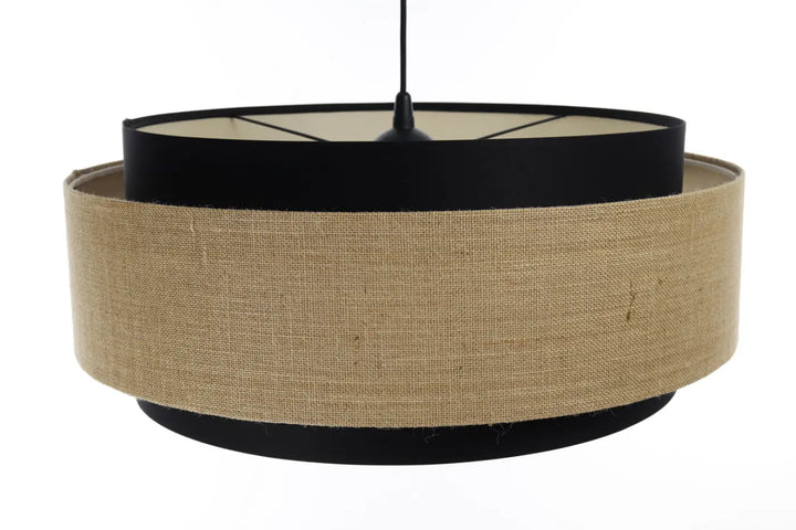 Suspension Luminaire | DOBLO CLASSIC (Noir /Beige/Ecru)