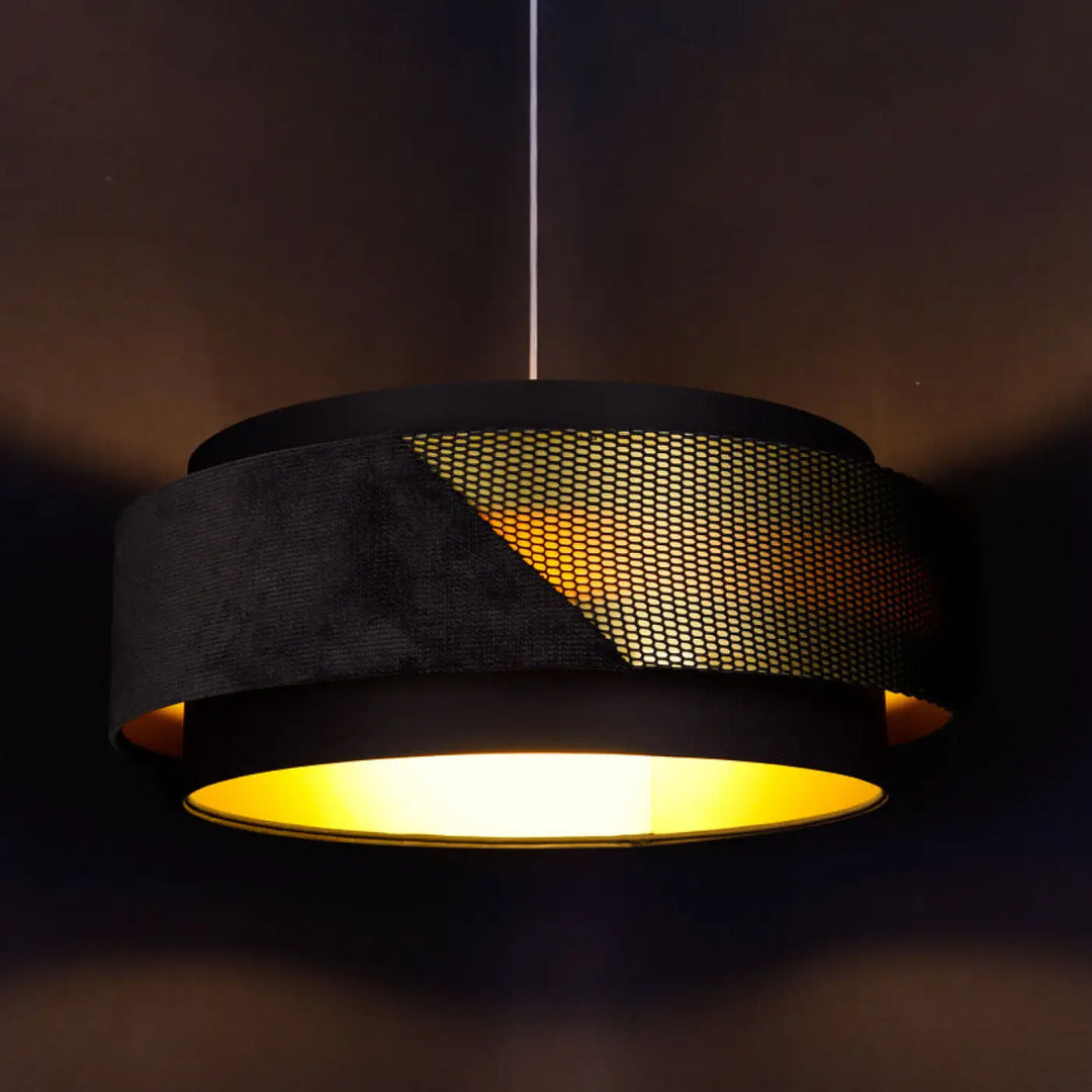 Suspension Luminaire | DOBLO CLASSIC (Noir/Doré)