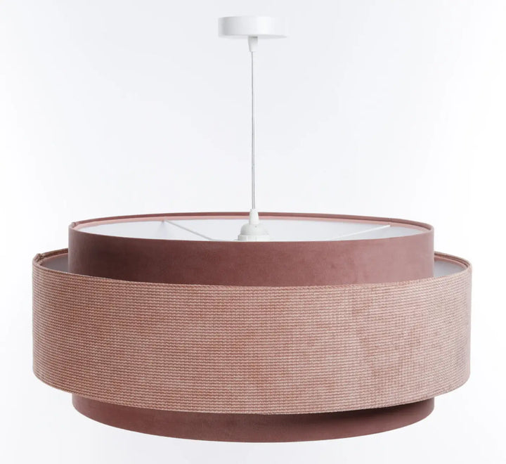 Suspension Luminaire | DOBLO CLASSIC (Rose/Blanc)