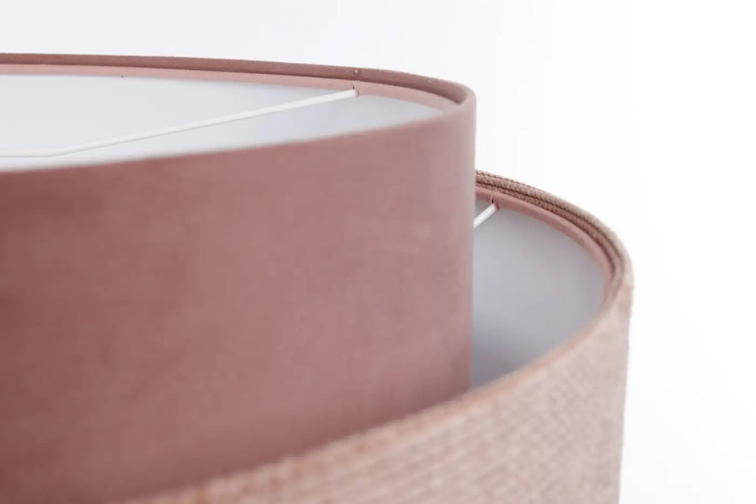 Suspension Luminaire | DOBLO CLASSIC (Rose/Blanc)