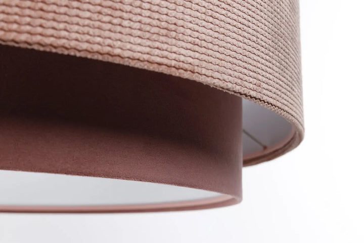Suspension Luminaire | DOBLO CLASSIC (Rose/Blanc)