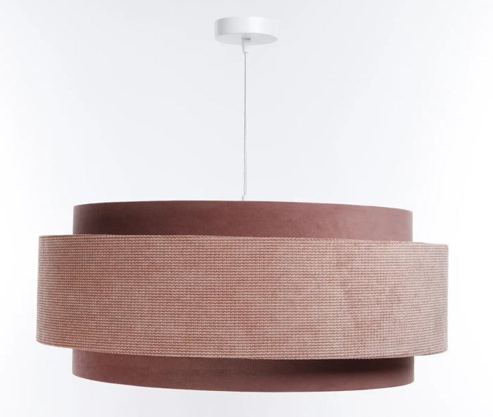 Suspension Luminaire | DOBLO CLASSIC (Rose/Blanc)