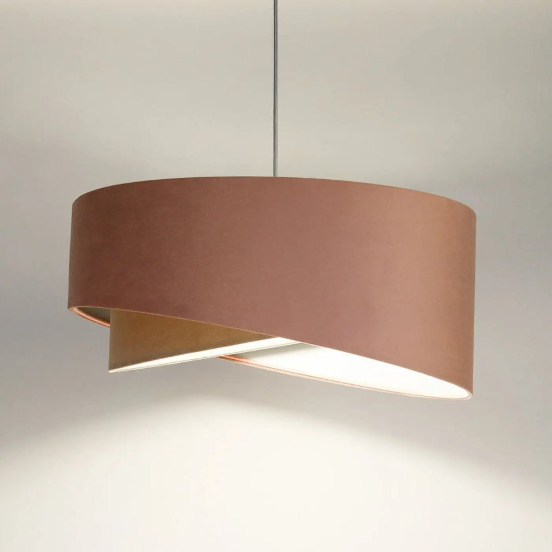 Suspension Luminaire | GALAXY JASMIN (Vieux Rose/Beige/Gris Clair)
