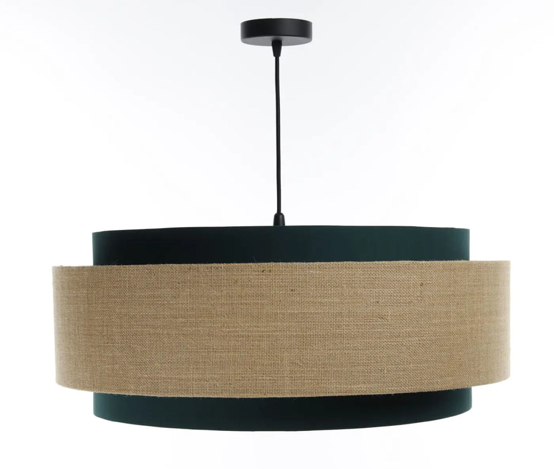 Suspension Luminaire | DOBLO CLASSIC (Vert /Beige/Ecru)