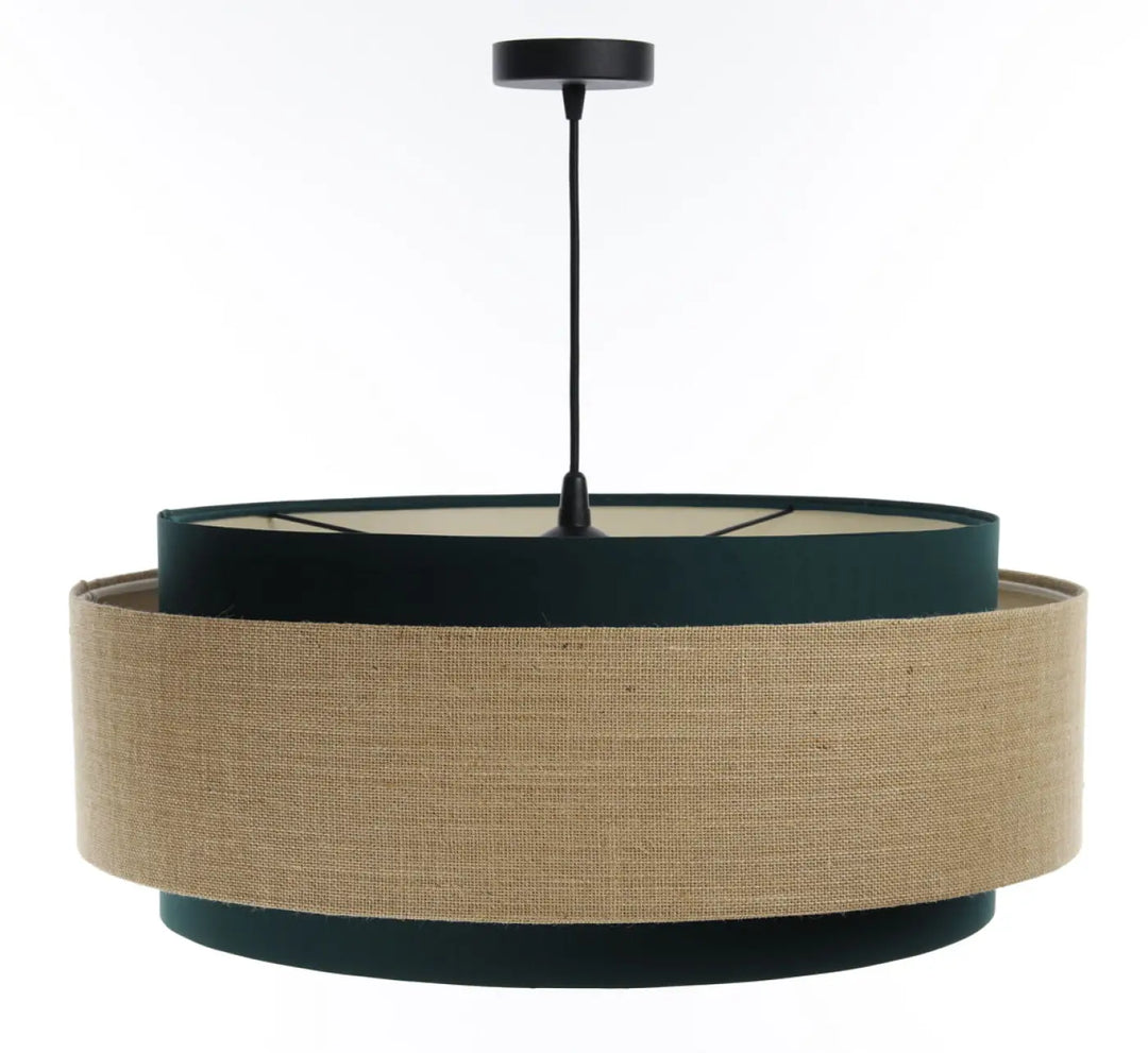 Suspension Luminaire | DOBLO CLASSIC (Vert /Beige/Ecru)