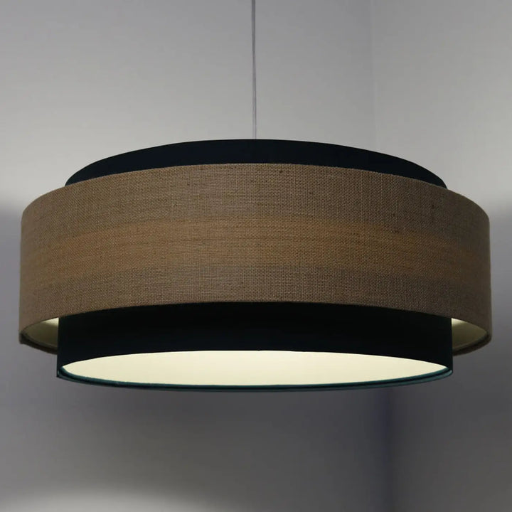 Suspension Luminaire | DOBLO CLASSIC (Vert /Beige/Ecru)