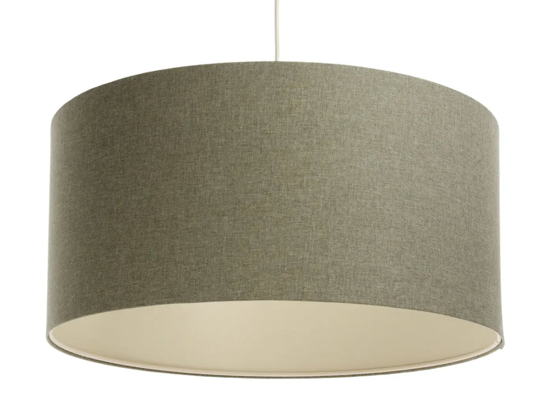 Pendant lamp BOHO ELEGANT – Grey green/Ecru