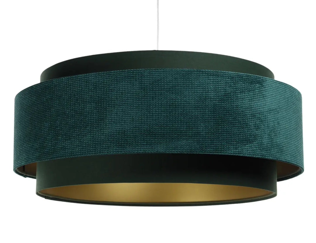 Pendant lamp Doblo Classic Green Gold