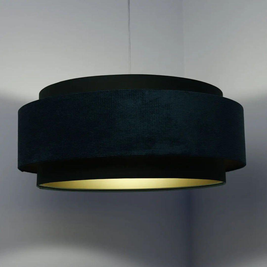 Suspension Luminaire | DOBLO CLASSIC (Vert/Doré)
