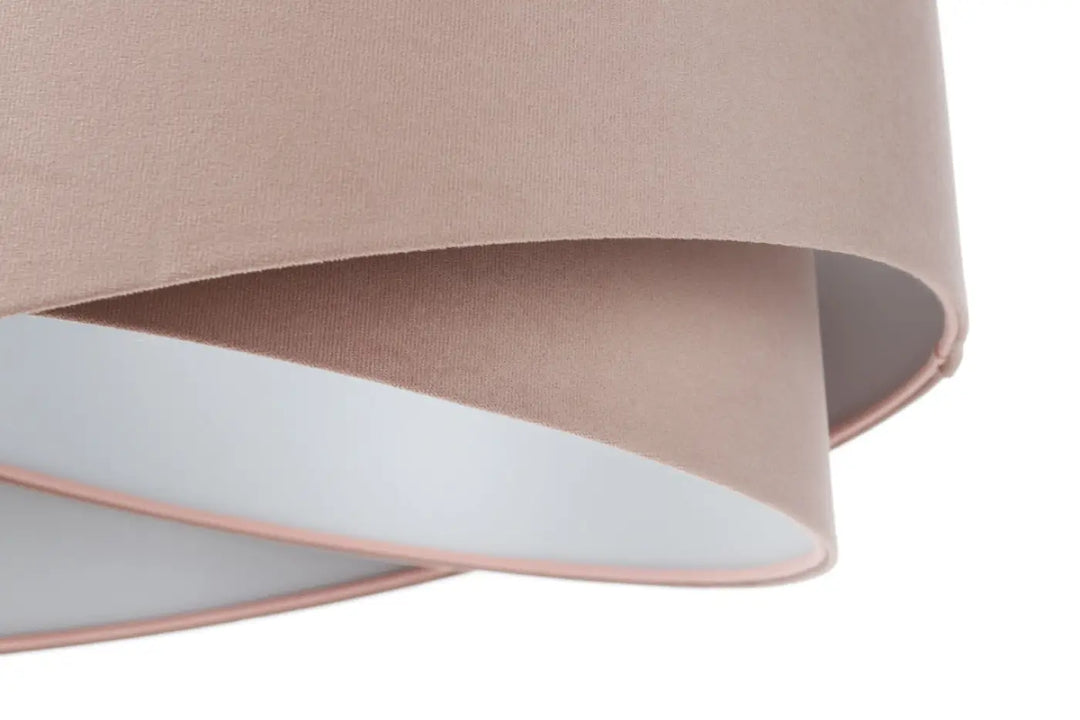 Suspension Luminaire (Vieux Rose/Gris Clair)