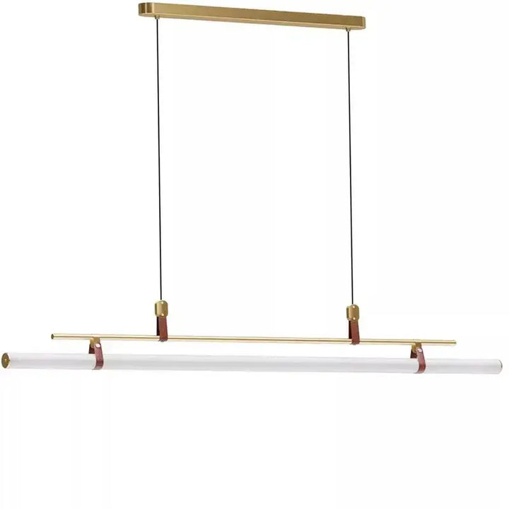 Suspension luminaire tube LED style industriel moderne

