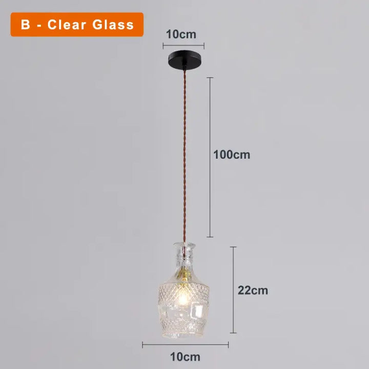 Suspension luminaire en verre ciselé style art déco élégant