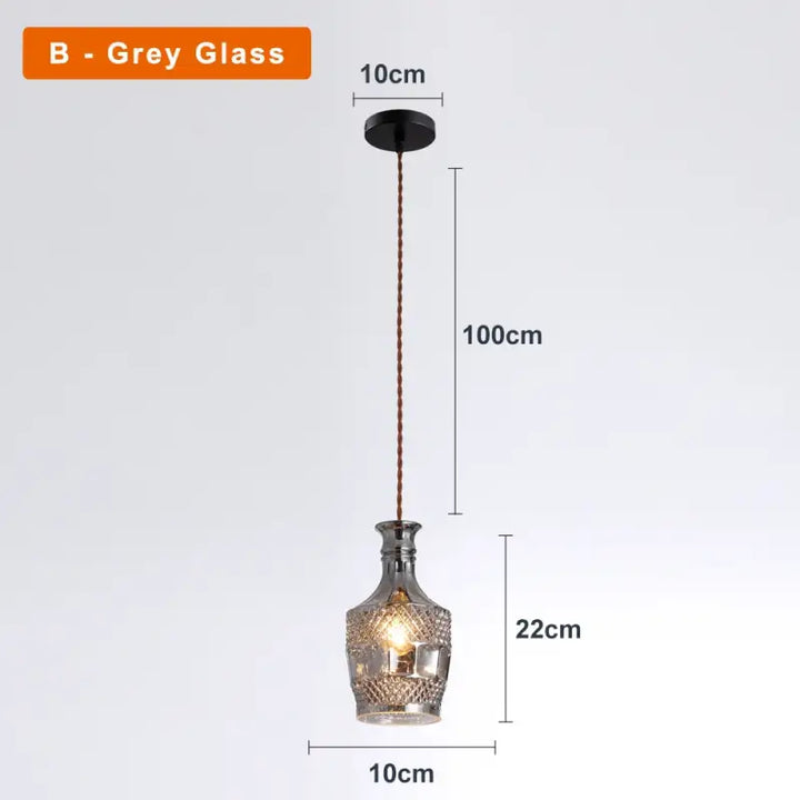 Suspension luminaire en verre ciselé style art déco élégant