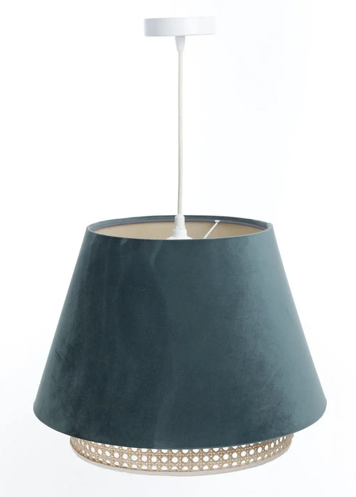 Suspension Luminaire | SENSEI RATTAN (VERT)