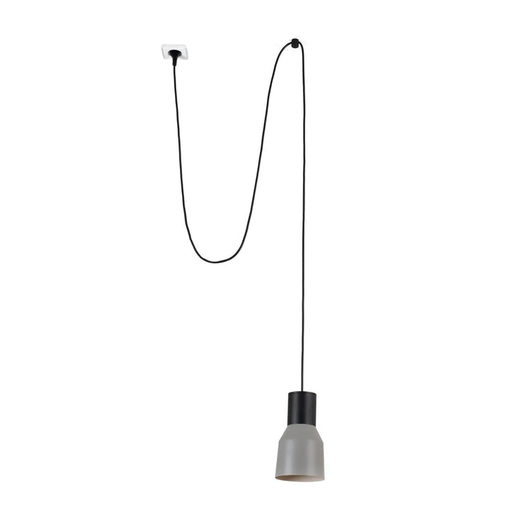 Suspension Kombo 12 cm grise avec fiche de Faro Barcelona