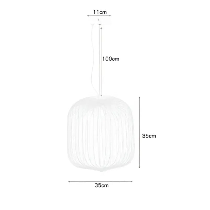 Suspension métal noir ou blanc contemporain décor chic