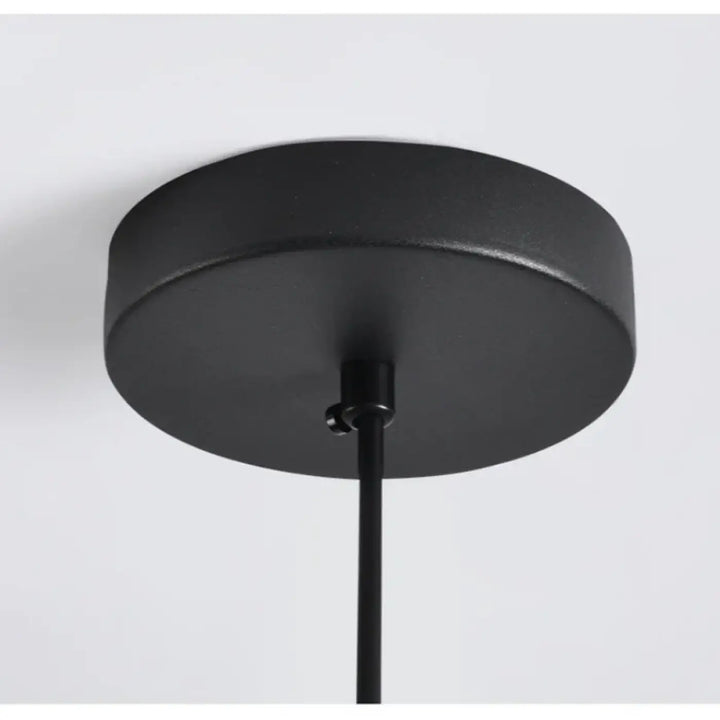 Suspension moderne en feutre côtelé style nordique