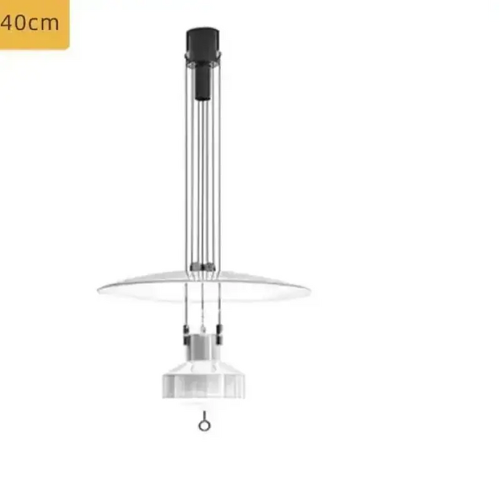 Suspension à diffuseur circulaire style contemporain