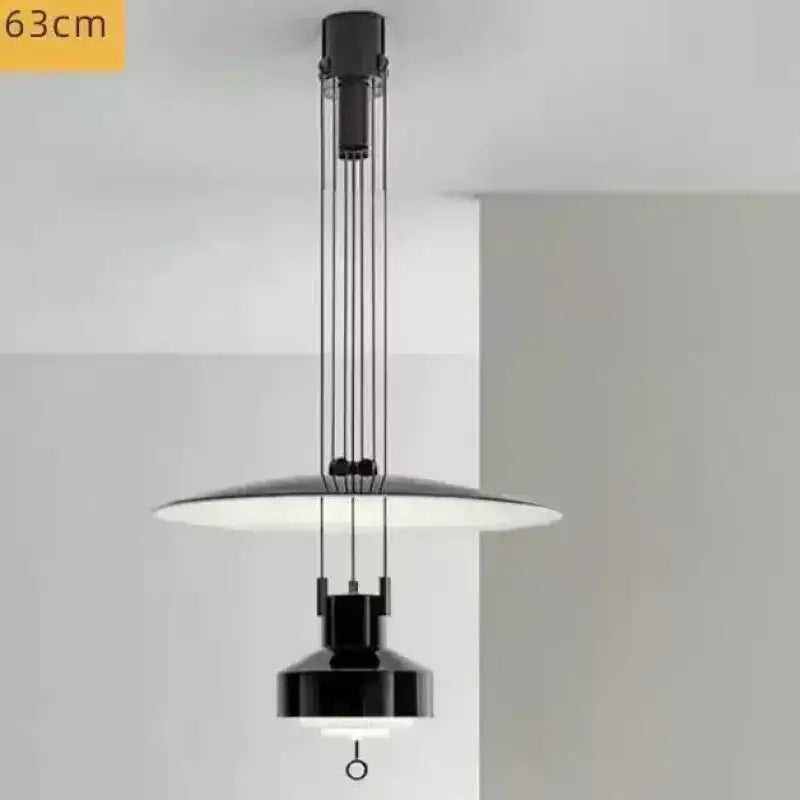 Suspension à diffuseur circulaire style contemporain