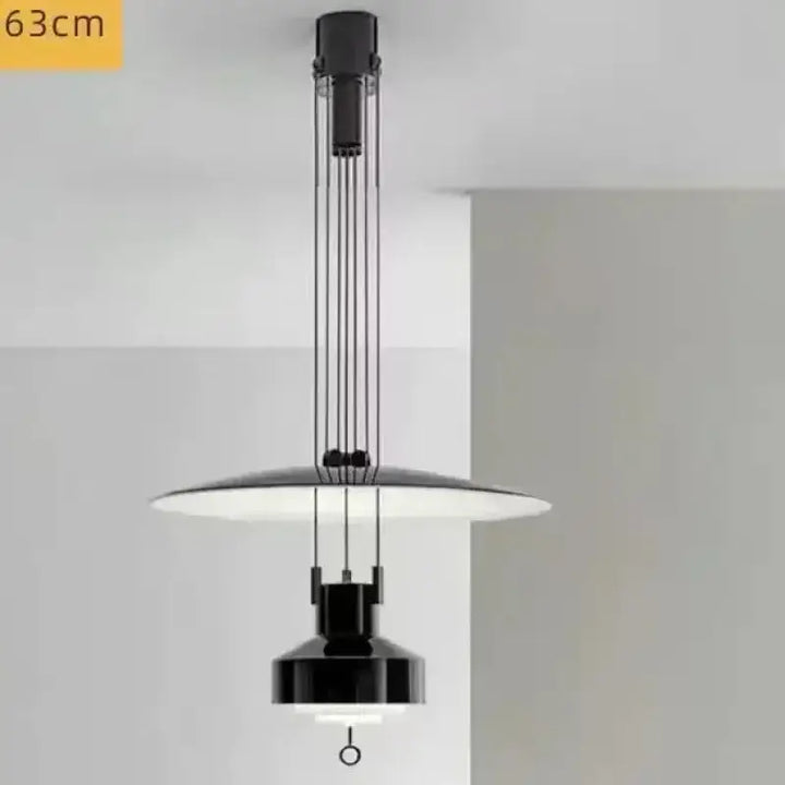 Suspension à diffuseur circulaire style contemporain