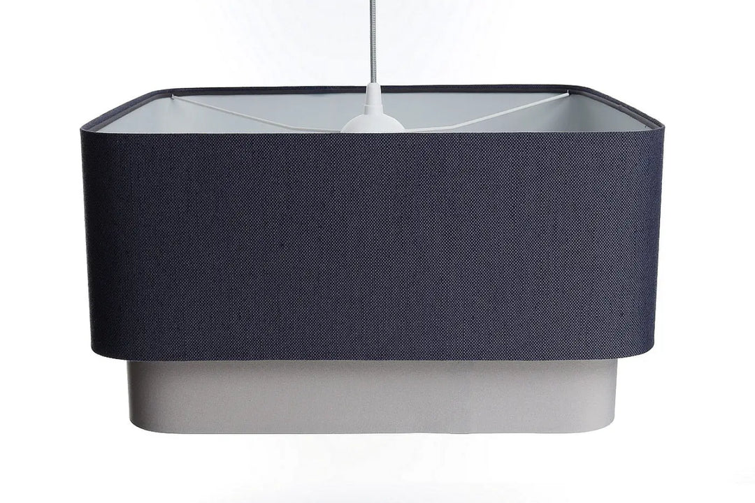 Suspension Luminaire | KWADRO DUO (Bleu Marine)
