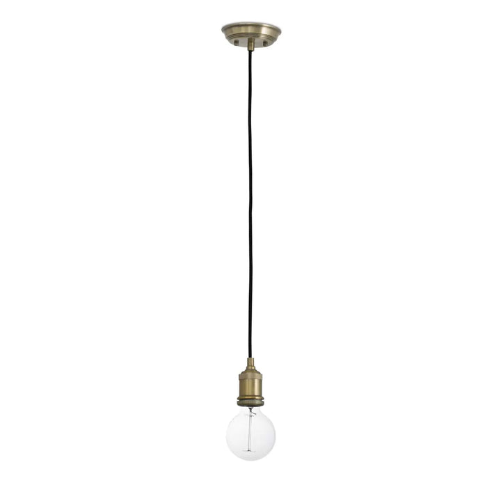 Suspension porte-ampoule Art vieil or de Faro Barcelona