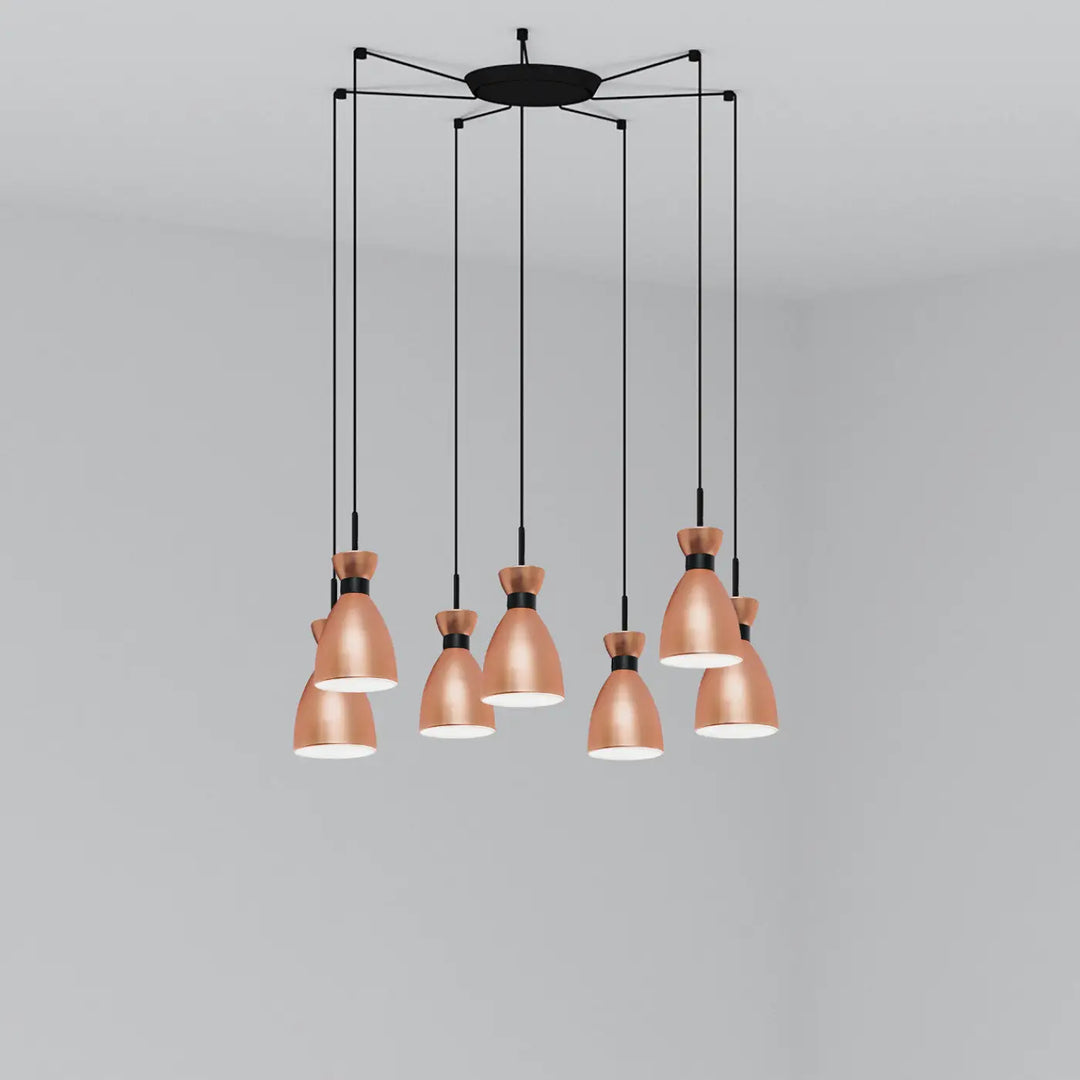 Suspension Retro de Faro Barcelona en situation