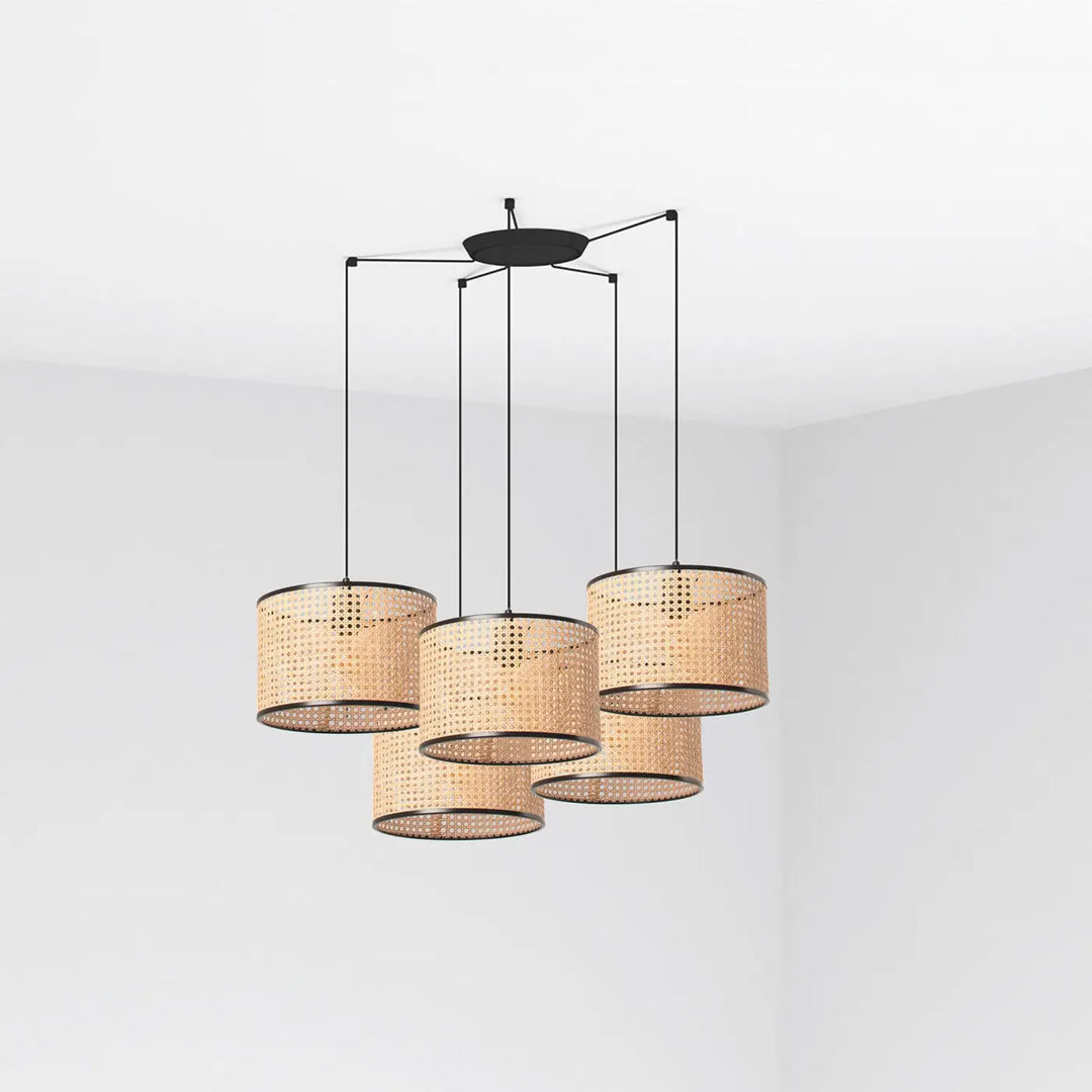 Suspension Mambo 5 lumières Ø 32 cm