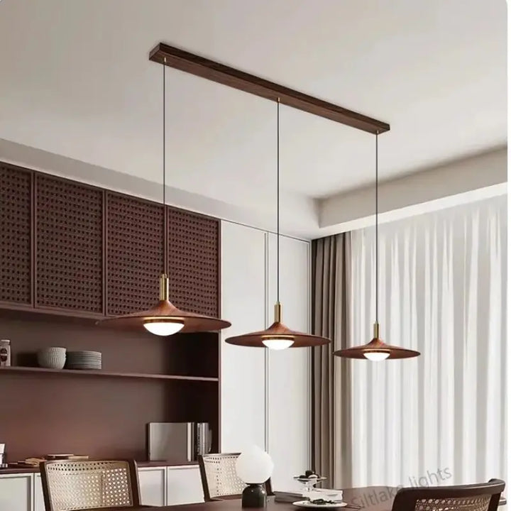 Suspension scandinave acrylique et métal style nordique