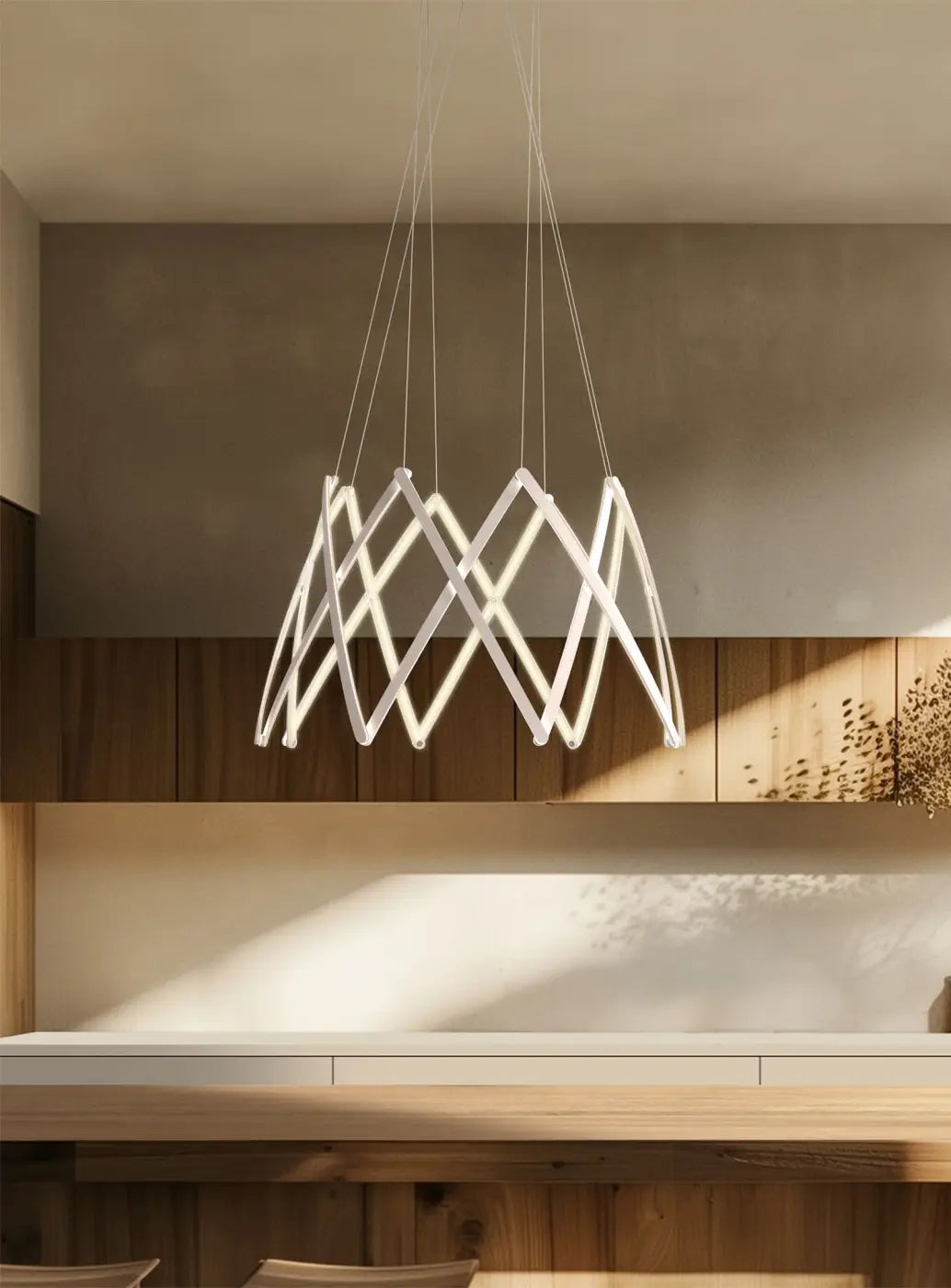 Suspension Stella de Pablo Designs, finition sable