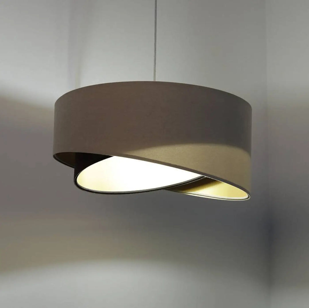 Suspension Luminaire | AURIC (Beige/Marron)