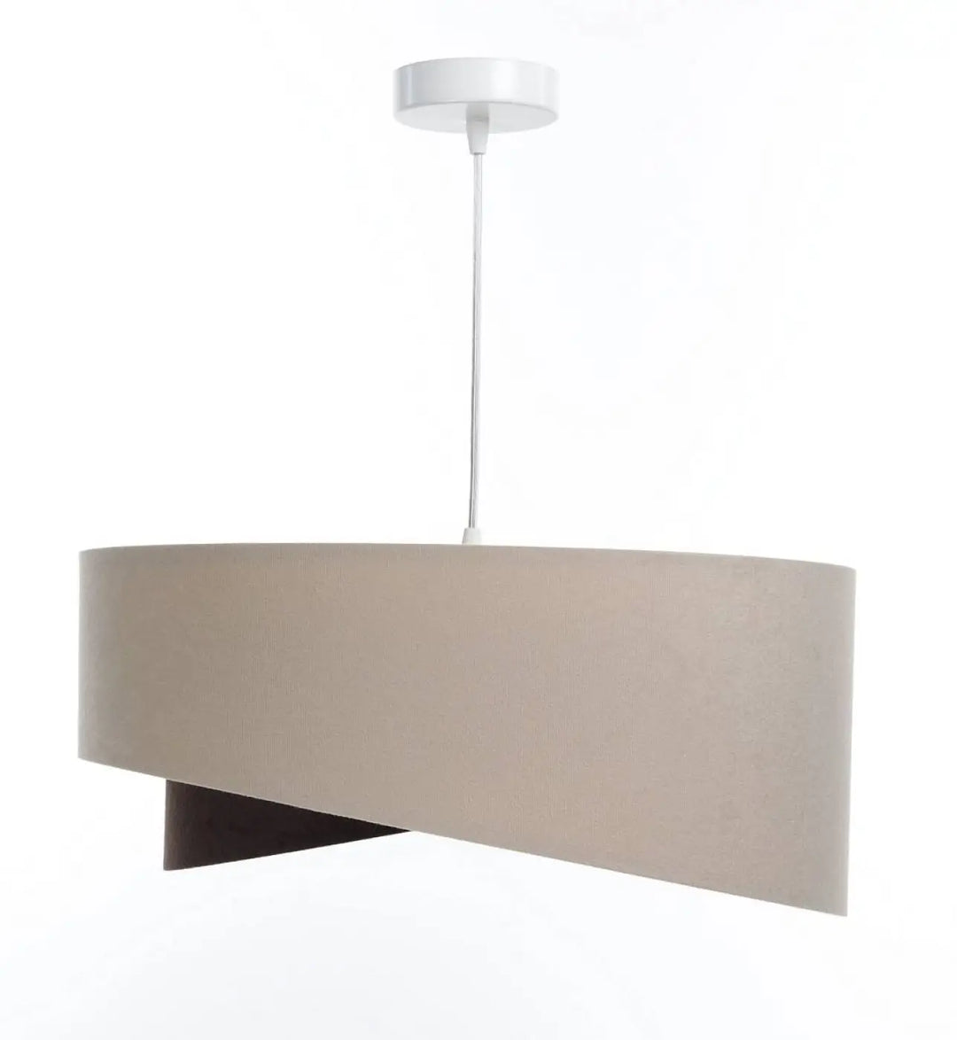 Suspension Luminaire | AURIC (Beige/Marron)