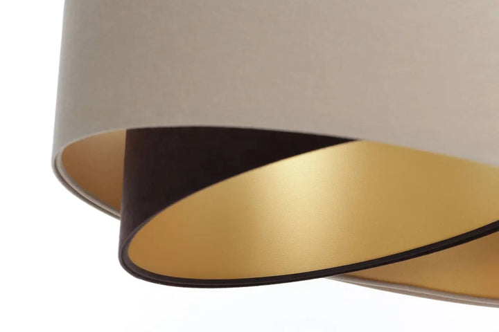 Suspension Luminaire | AURIC (Beige/Marron)