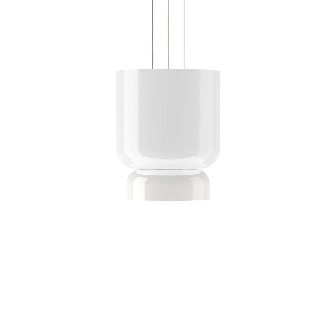 Suspension Totem Pablo Designs en verre opale soufflé, vue 8