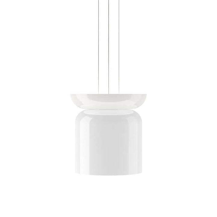 Suspension Totem Pablo Designs en verre opale soufflé, vue 3