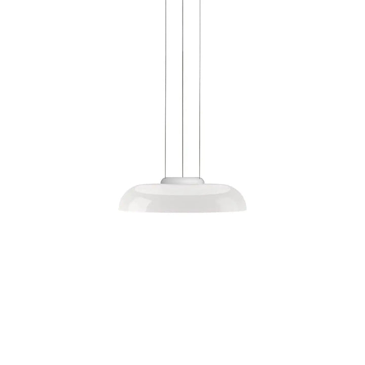 Suspension Totem Pablo Designs en verre opale soufflé, vue 10