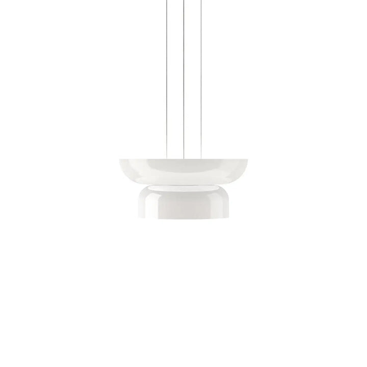 Suspension Totem Pablo Designs en verre opale soufflé, vue 9