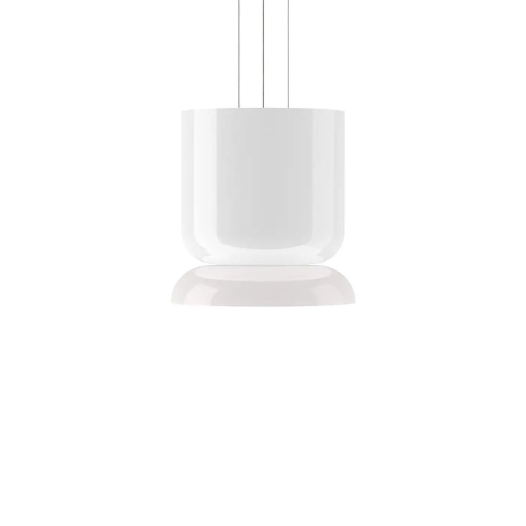 Suspension Totem Pablo Designs en verre opale soufflé, vue 11