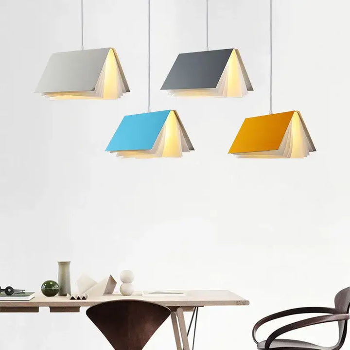 Suspension Trio Noire À Abat-Jour Trapézoïdal Pour Îlot Moderne

