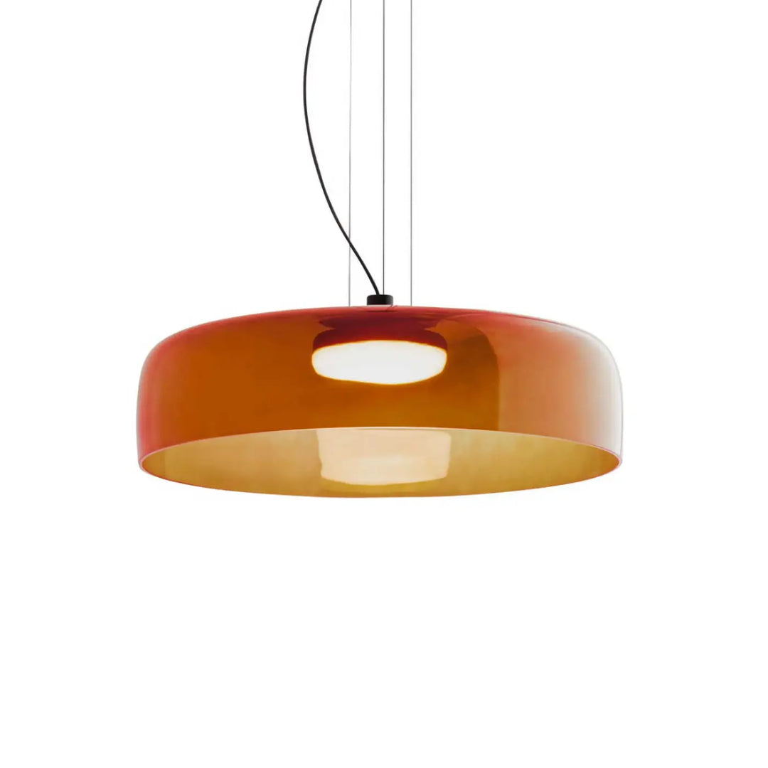 Suspension LED Levels 1 en verre ambré