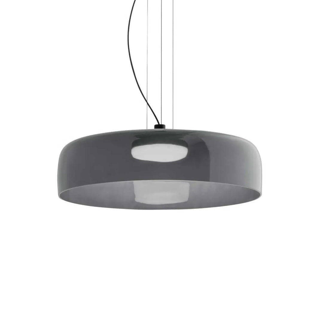 Suspension LED Levels 1 en verre fumé